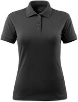 GRASSE Damen Polo-Shirt, Gr. 2XL - schwarz, 95% CO/5% EL, 220 g/m2