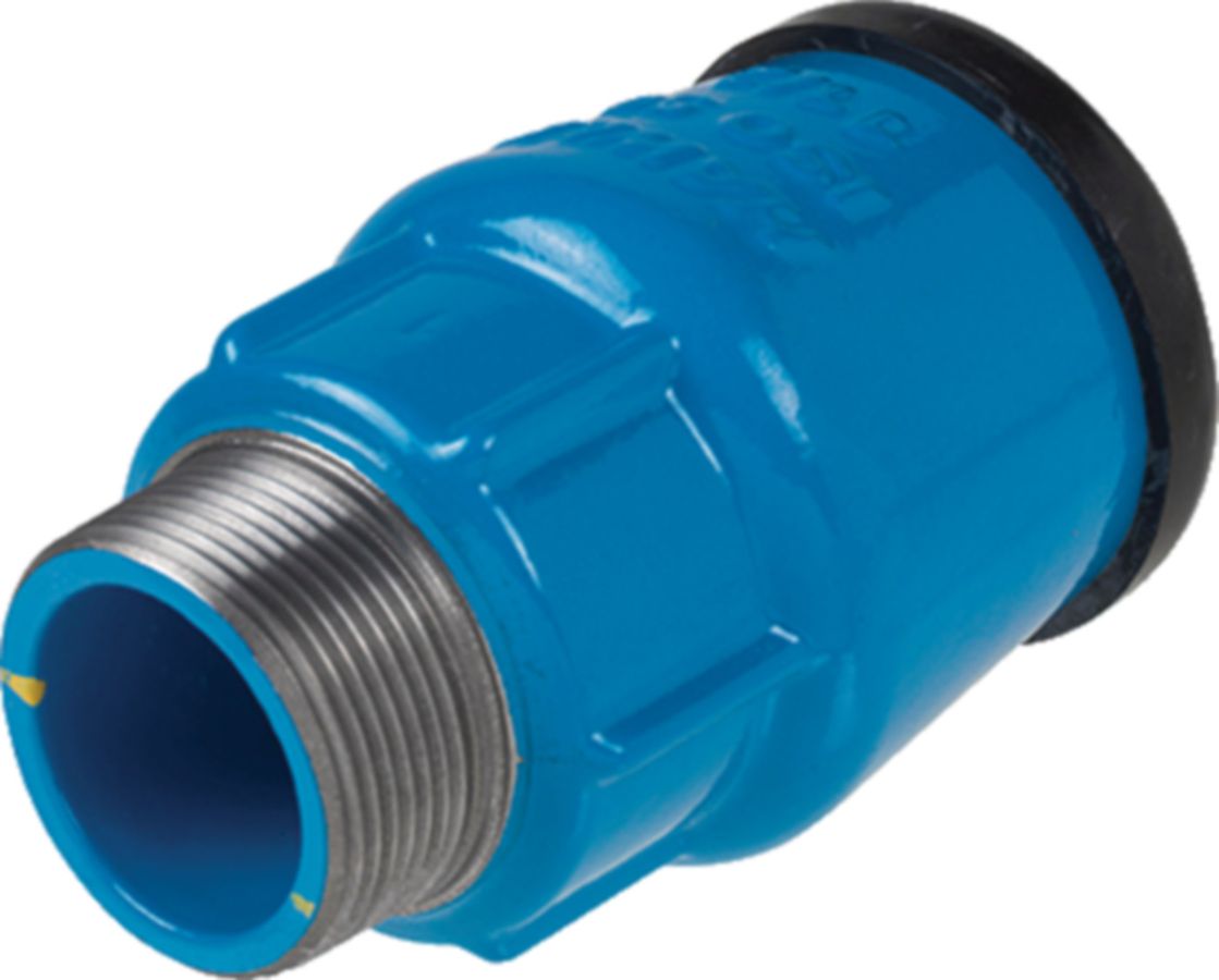 Steckfitting Hawle mit Aussengewinde