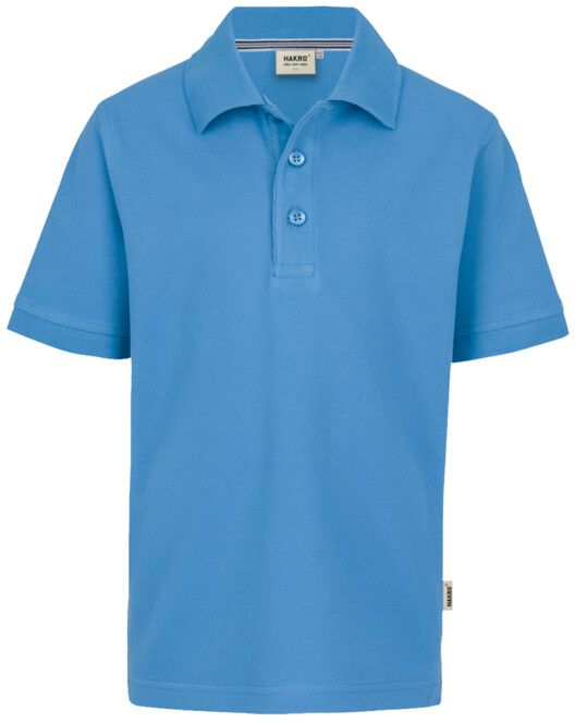 Kids-Poloshirt Classic mit Seitenschlitz - Piqué aus 100 % Baumwolle, 200 g /m²