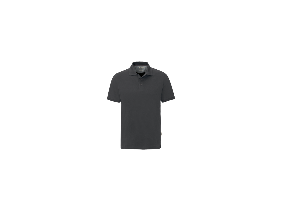 Poloshirt Cotton-Tec Gr. 4XL, anthrazit - 50% Baumwolle, 50% Polyester