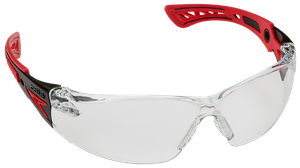 Schutzbrille BOLLE  kratzfesten rot/sw - beschlagfreier Polycarbonatscheibe