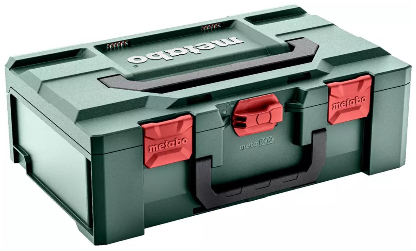 Kunststoffkoffer metaBOX 165 L - für Winkelschleifer bis 125 mm, METABO