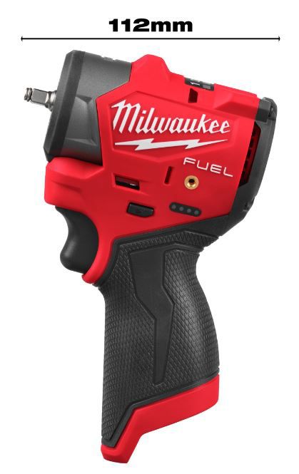 Akku-Schlagschrauber 1/4" M12FSCIWF14-0 - Milwaukee, Vierkant mit Sprengring