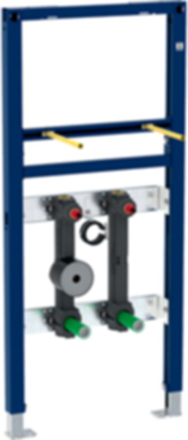 Geberit Duofix Element für Wascht. 112 - Standarmatur, mit zwei Wasserzählerstr.