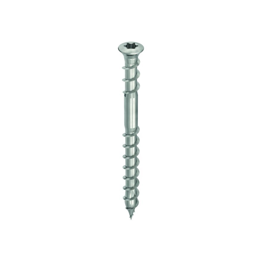 Terrassenbelagschraube TOPIX Plus LSK - Inox A4, mit Schaft