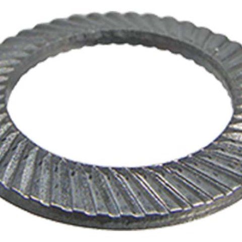 Rippenscheiben Form S Inox A2 - Pak à 100 Stk