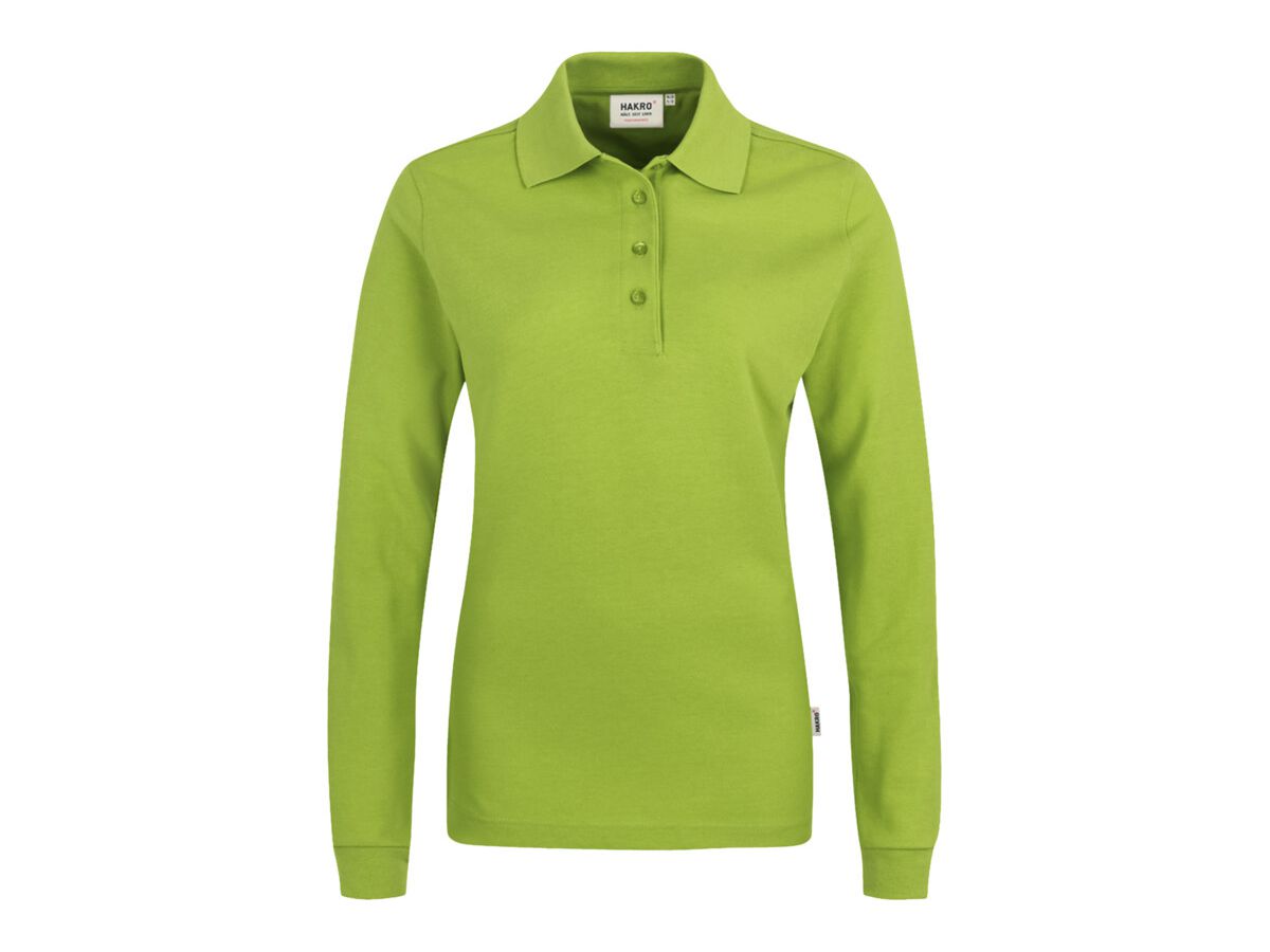 Poloshirt langärmelig Einlaufvorbehand. - 50 % Baumw. 50 % Polyester, Gr. XS-6XL