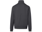 Zip-Sweatshirt Premium, Gr. L - karbongrau