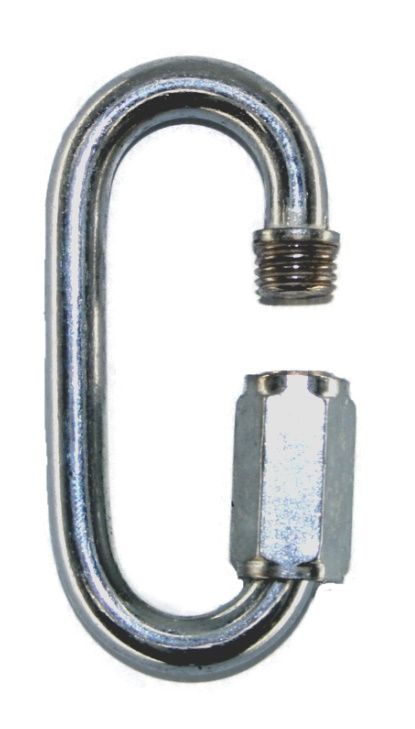 Rapid-Verschluss Inox grosse Öffnung - für Draht 3 mm Länge Innen: 39 mm