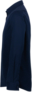 Hemd 1/1-Arm Performance Gr. 2XL, tinte - 50% Baumwolle, 50% Polyester