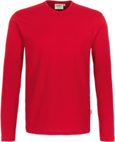 Longsleeve Heavy Gr. 2XL, rot - 100% Baumwolle, 185 g/m²