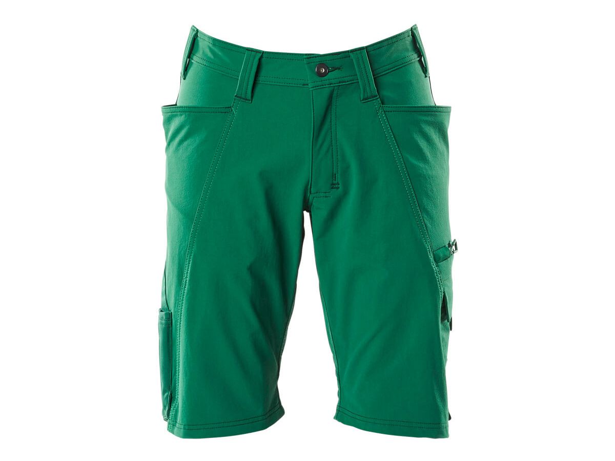 Shorts leicht ultimate Stretch, Gr. C47 - grün, 88% PES / 12 EOL, 275 g/m2
