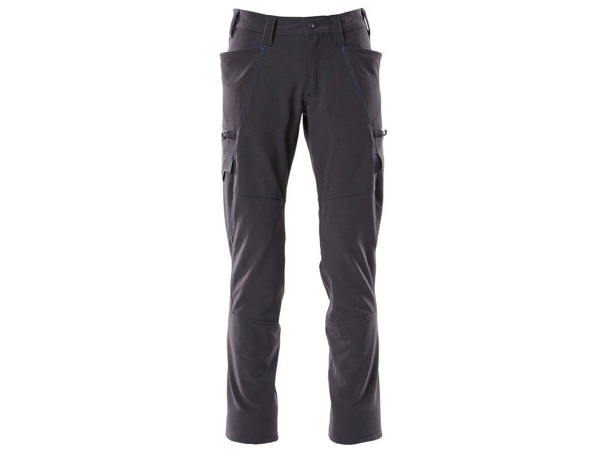 Hose mit Schenkeltaschen, Gr. 90C62 - schwarzblau, 88% PES / 12% EOL