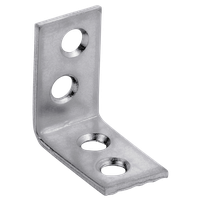 Stehwinkel, Löcher beidseitig versenkt - gleichschenklig