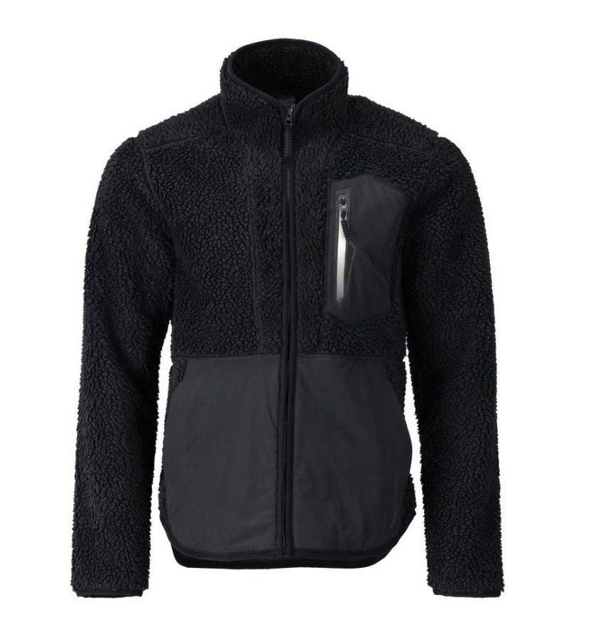 Faserpelz Jacke mit Reissverschluss - 80% Rec. Polyester, 20% Polyester