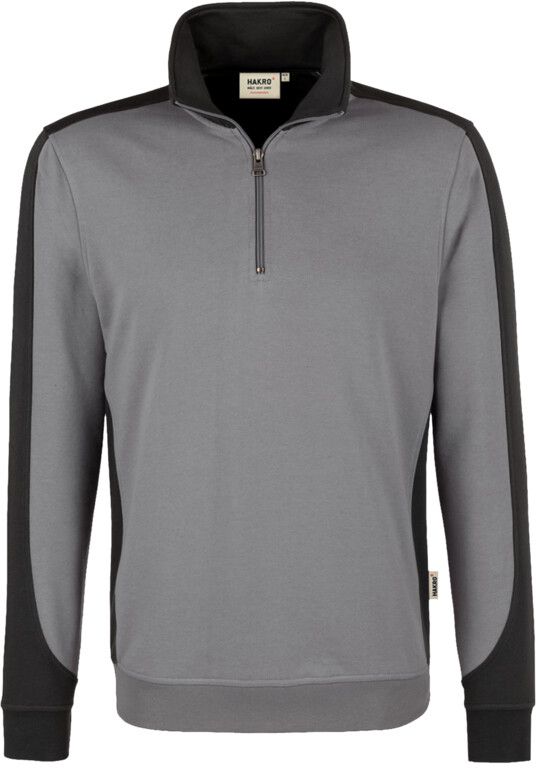 Zip Poloshirt-Contrast Performance