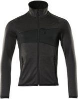 Fleecepullover Microfleecejacke - mit Reissverschluss, 94% PES / 6% EL
