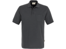 Pocket-Poloshirt Perf. 4XL anthrazit - 50% Baumwolle, 50% Polyester, 200 g/m²