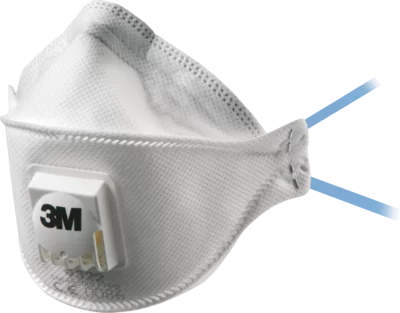 Feinstaubmasken 3M 9322+, FFP2 - mit Ausatemventil (Box à 10 Stk.)