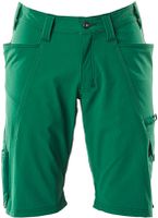 Shorts leicht ultimate Stretch, Gr. C42 - grün, 88% PES / 12 EOL, 275 g/m2
