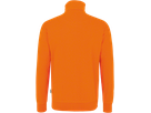 Zip-Sweatshirt Premium Gr. 3XL, orange - 70% Baumwolle, 30% Polyester, 300 g/m²