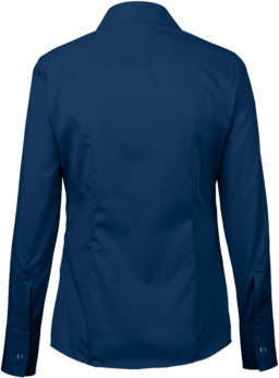 Bluse 1/1-Arm Business Gr. 2XS, marine - 100% Baumwolle, 120 g/m²