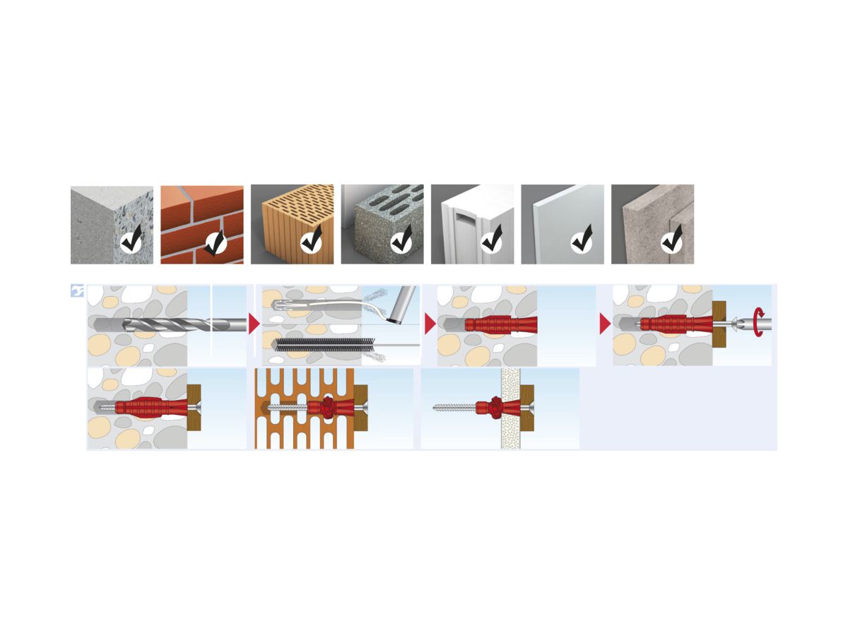 Allzweckdübel TOX Tri