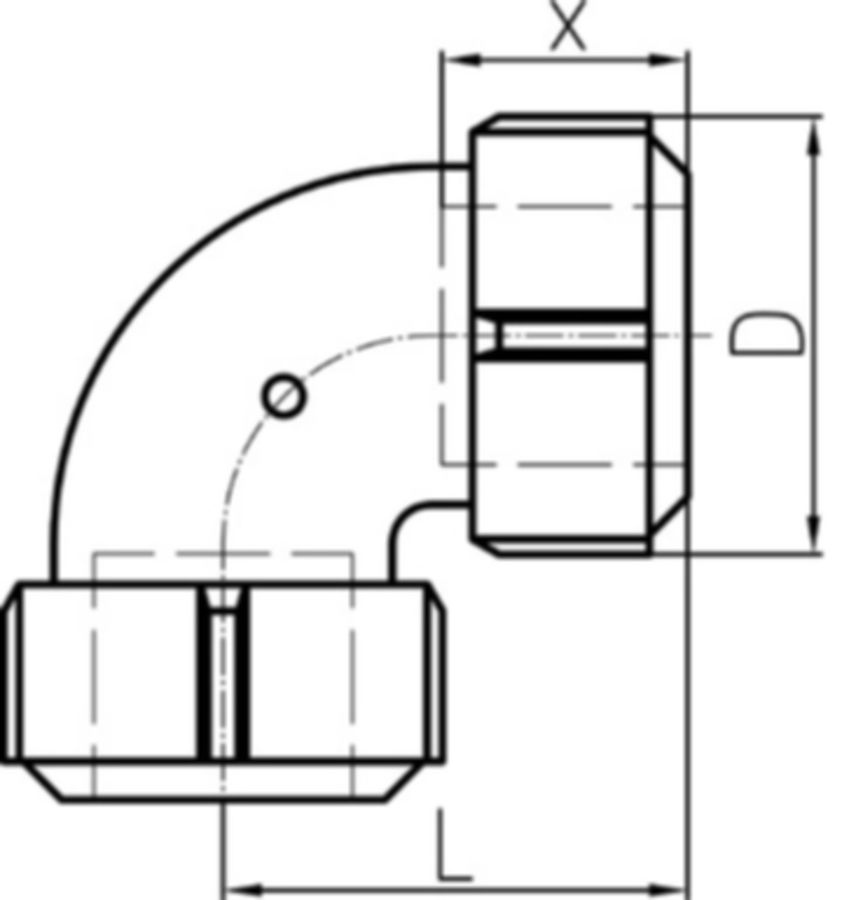 Primofit-Winkel 90°