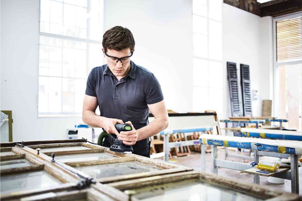 Schleifblätter DELTA/7 100x150mm K 80 - Festool Granat, (Pack à 50 Stk.)