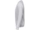 Sweatshirt Premium Gr. L, ash meliert - 85% Baumwolle, 15% Polyester, 300 g/m²