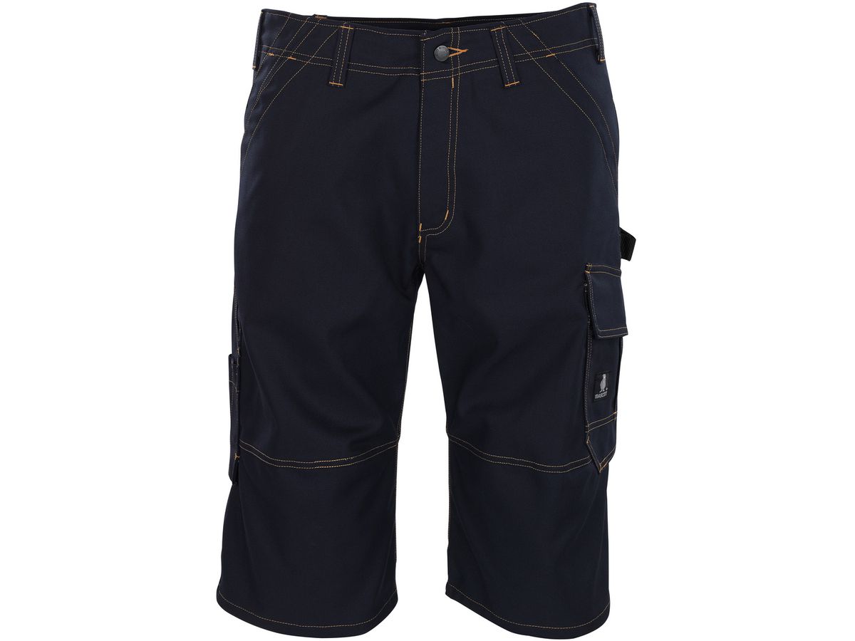 Borba Kniebundhose schwarzblau. Gr. C51 - 65% Polyester/35% Baumw. Kontrastnähte