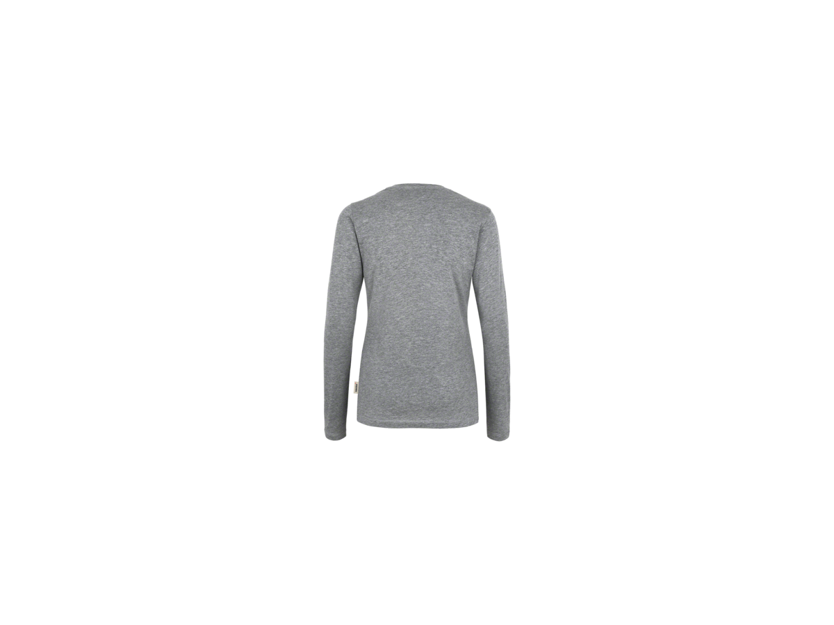 Damen-Longsleeve Classic 3XL grau mel. - 85% Baumwolle, 15% Viscose, 160 g/m²