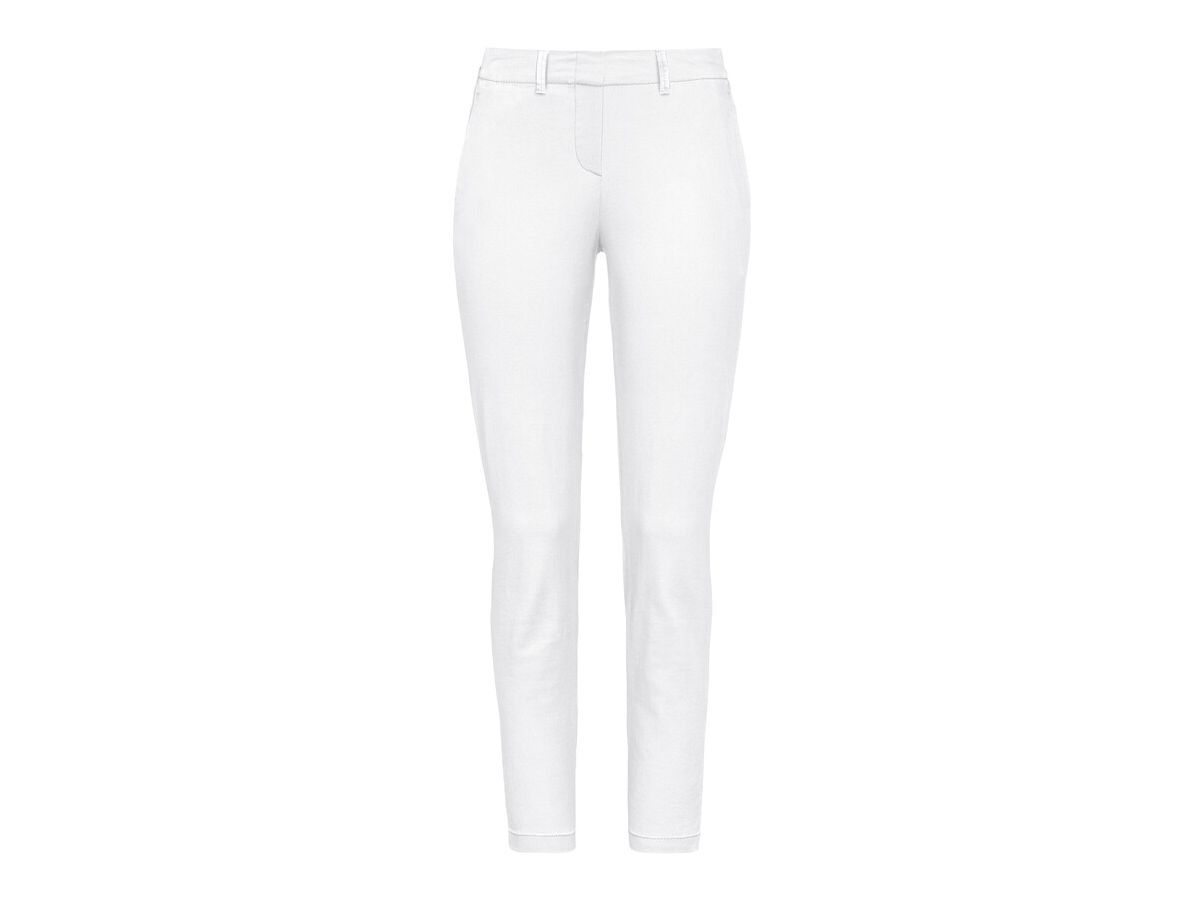 Damen 7/8-Hose Stretch, Gr. 3XL - weiss