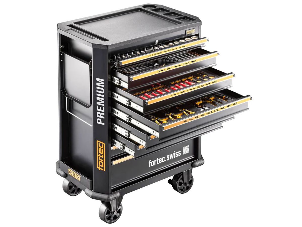Werkstattwagen PREMIUM fortec - 699-tlg.