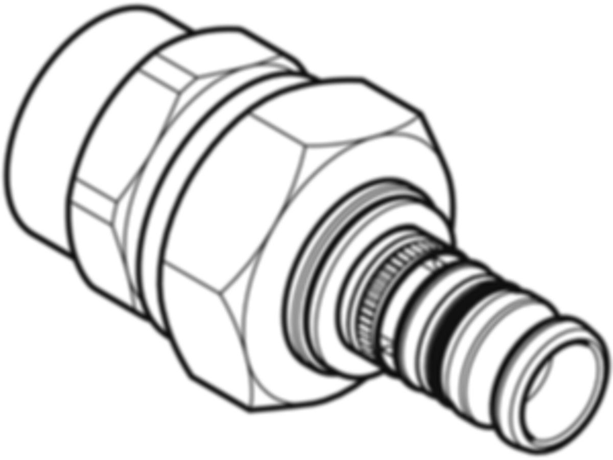 Geberit Mepla-Überg. lösbar 40-11/2"IG