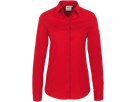 Bluse 1/1-Arm Performance Gr. M, rot - 50% Baumwolle, 50% Polyester, 120 g/m²