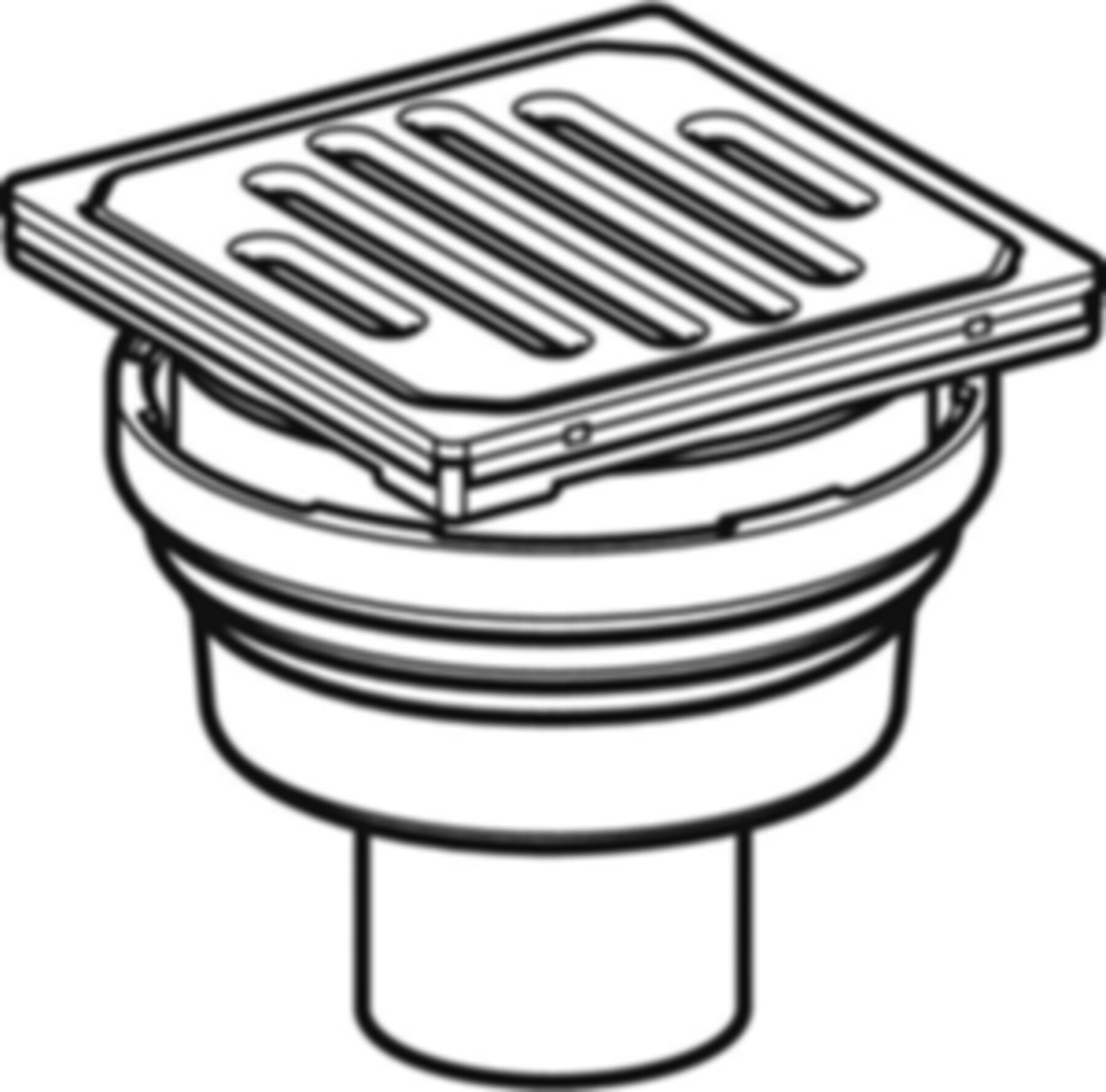 Geberit Bodeneinlauf vertikal