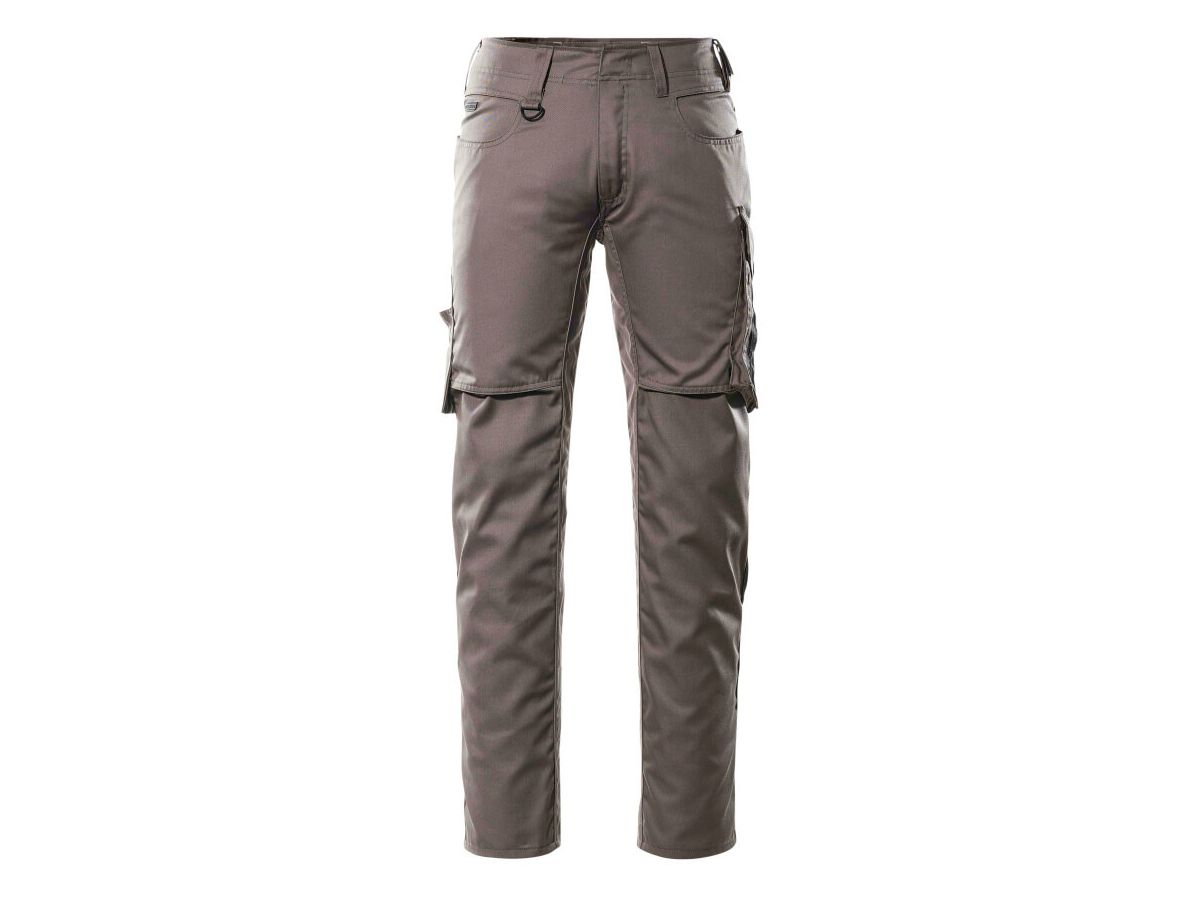 Hose mit Schenkeltaschen, Gr. 90C56 - anthrazit/schwarz, 65% PES/35% CO