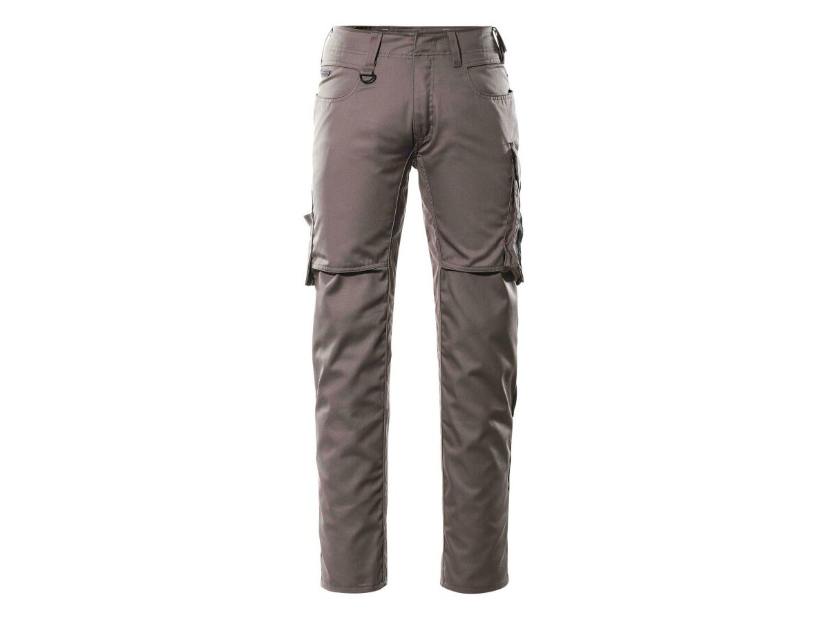 Hose mit Schenkeltaschen, Gr. 82C45 - anthrazit/schwarz, 65% PES/35% CO