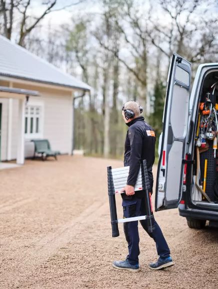 TELESTEPS Teleskopleiter Prime - Länge 2.6m Breite 80cm, 8 Stufenzahl
