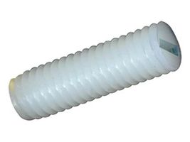 Gewindestift mit nicht durchgeh. Schlitz - Polyamid 6.6, ISO4766 DIN551