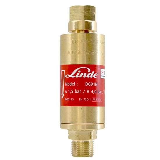 Rückschlagsicherung RF 53 DN - Anschluss G 3/8" links für Acetylen