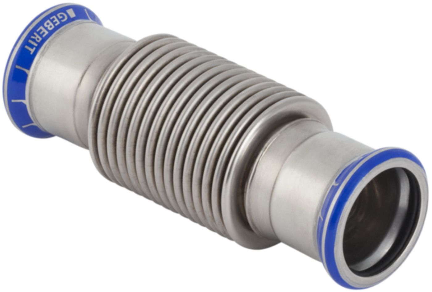MPF-Axialkompensator Inox - mit Pressmuffen
