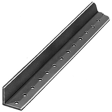 Schwellenwinkel feuerverz. 30/30/3 mm - gelocht für Nieten 5mm, Länge. 6000 mm
