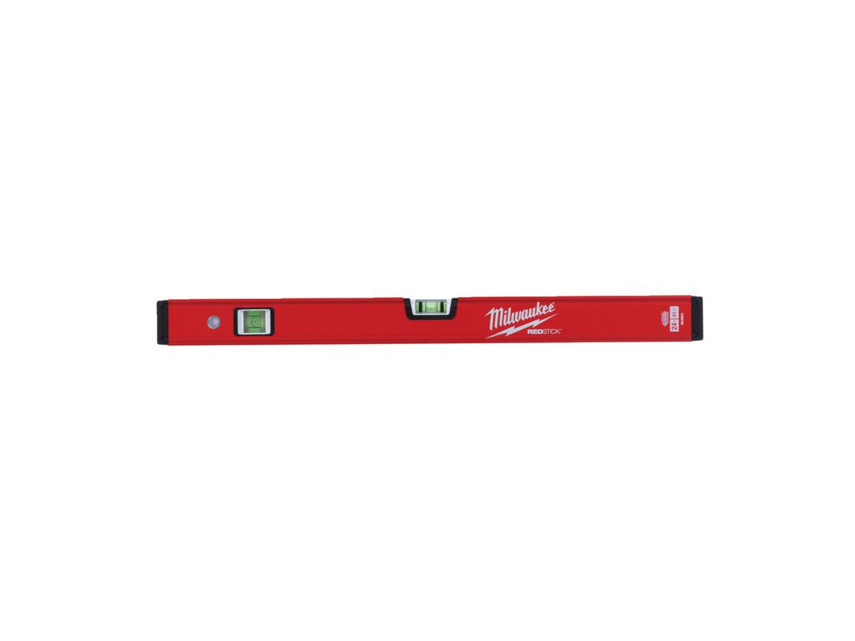 Wasserwaage REDSTICK Compact Milwaukee - 60 cm lang, nicht-magnetisch