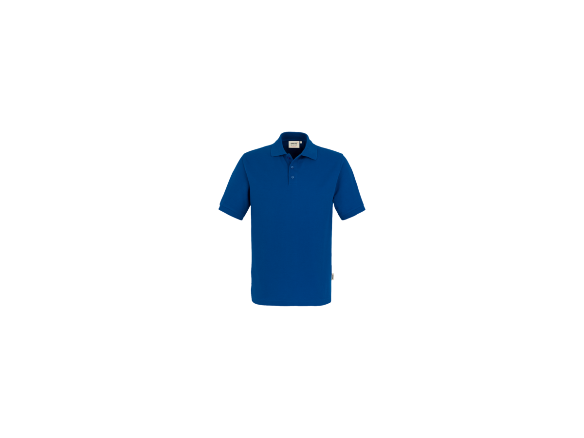 Poloshirt Perf. Gr. M, ultramarinblau - 50% Baumwolle, 50% Polyester, 200 g/m²