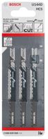 Stichsägeblatt HCS Bosch U 144 D - 3er-Pack