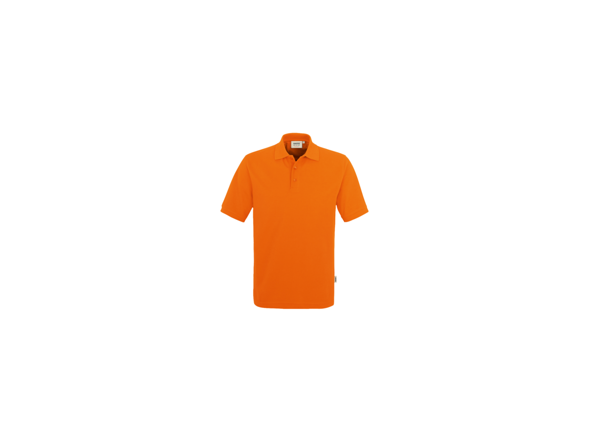 Poloshirt Performance Gr. 2XL, orange - 50% Baumwolle, 50% Polyester