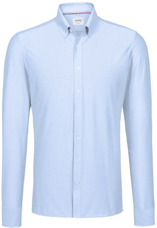 Hemd Natural Stretch Regular - weiss, 57% CO / 43% PES