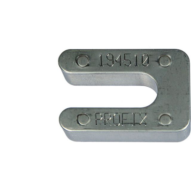 Distanzplatten PROFIX V2A - U-Form, für dauernde Belastungen